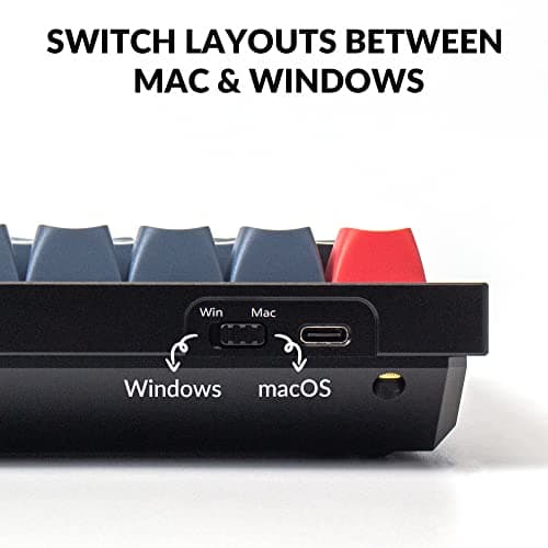Keychron Q7 Wired Custom Mechanical Keyboard, 70% Layout QMK/VIA Programmable Macro with Hot-swappable Gateron G Pro Brown Switch Double Gasket Compatible with Mac Windows Linux (Black)