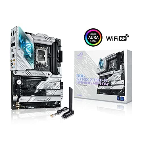 ASUS ROG Strix Z790-A Gaming WiFi D4 LGA1700(Intel 14th& 13th & 12th Gen) ATX gaming motherboard(16+1 power stages,DDR4,4xM.2 slots, PCIe 5.0,WiFi 6E,USB 3.2 Gen 2x2 Type-C with PD 3.0 up to 30W)