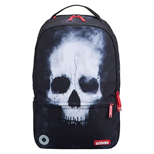 UNIKER Travel Laptop Backpack,Graffiti Backpack for Work,Men Daypacks Black,Designer Laptop Bag for 15.6 Inch,College Backpack Call of Duty Gamers