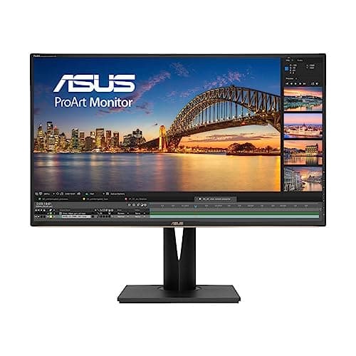 ASUS ProArt PA329C 32” 4K (3840 x 2160) HDR10 DisplayHDR600 Monitor 100% Adobe RGB IPS Eye Care DisplayPort USB Type-C HDMI, Black