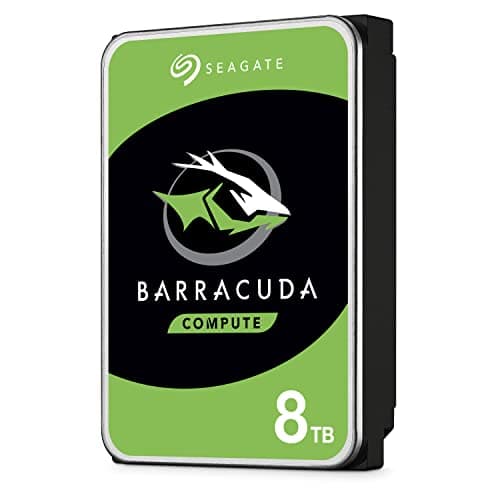 Seagate BarraCuda 8TB Internal Hard Drive HDD – 3.5 Inch Sata 6 Gb/s 5400 RPM 256MB Cache for Computer Desktop PC (ST8000DMZ04/004)