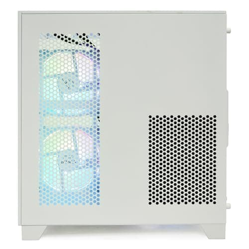LXZ Desktop PC AMD Ryzen 7-5700G, 16G DDR4 RAM, 1TB NVME SSD, Tower Computer with Power Supply 650W for Home and Office (White)