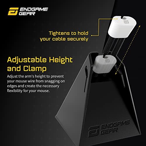 ENDGAME GEAR MB1 Mouse Bungee Holder, Mouse-Cable Holder with Anti-Slip Feet