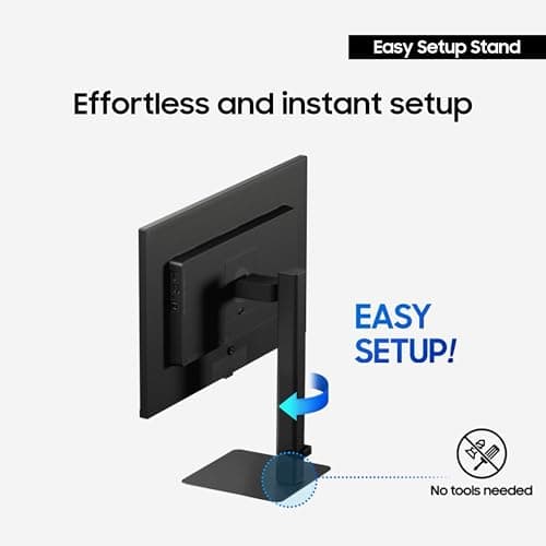 Samsung 32” ViewFinity S8 (S80UD) 4K UHD IPS HDR10 High Resolution Monitor, USB-C, Built-in Speakers, Ergonomic Stand, Built-in KVM Switch, Intelligent Eye Care, LS32D808UBNXGO, 2025