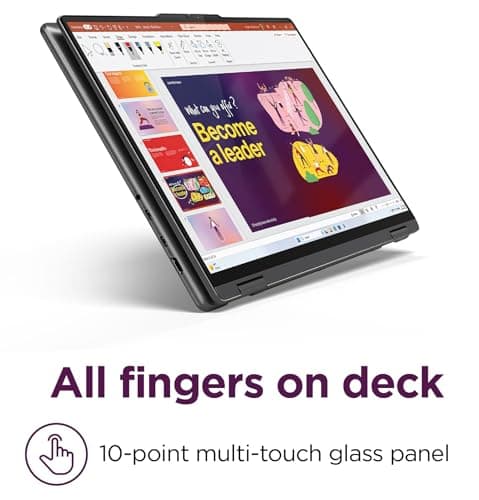 Lenovo Yoga 7i 2-in-1 Business Laptop (16" FHD+ Touchscreen, Intel Ultra 7 155U (Beat i7-1355U), 16GB DDR5 RAM, 1TB SSD) Fingerprint, Backlit, FHD IR Webcam, Thunderbolt 4, Win 11 Home, 2025 AI PC