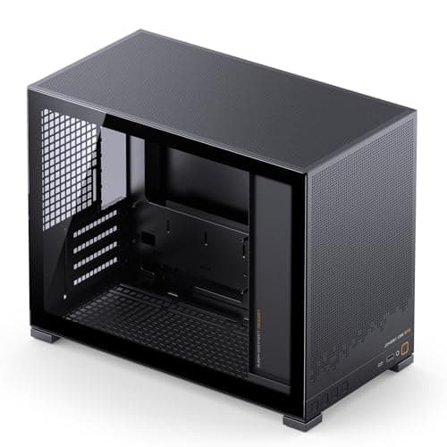 JONSBO D32 STD Micro-ATX PC Case,High Compatibility Mini Desktop Case, Support MATX Back-Connect/BTF MB,365mm GPU/240AIO/163mm Air Cooler, ATX/SFX-L/SFX PSU, USB3.2 PC Gaming Case,Black