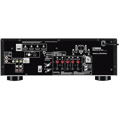 Yamaha Audio YHT-4950U 4K Ultra HD 5.1-Channel Home Theater System with 8" 50W RMS Powered Subwoofer Speakers, AV Receiver, True Surround Sound with Bluetooth Music Streaming (Black)