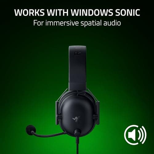 Razer BlackShark V2 X Xbox Gaming Headset: 50mm Drivers - Cardioid Mic - Lightweight - Comfortable, Noise Isolating Earcups - for Xbox Series X, Series S, PS5, PC, Switch via 3.5mm Audio Jack - Black