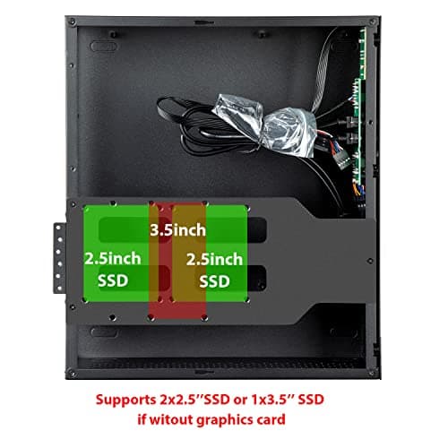 Micro ATX Case PC Case: MATX Case DTX Mini PC ITX Desktop Computer Case Support Micro ATX MATX DTX ITX Mini PC