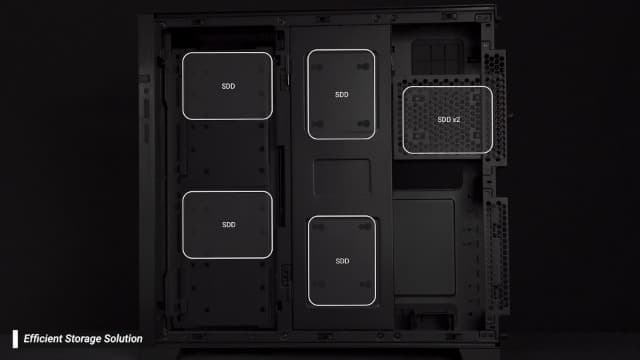 Lian Li O11D EVO RGB E-ATX gaming dual chamber case - ARGB lighting strips - Up to 420mm radiator - Cable management - Front and side tempered glass panels - Reversible chassis (O11DERGBX.US)