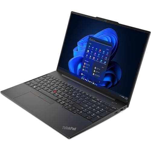 Lenovo ThinkPad E16 G2 16" FHD+ Business Laptop Computer, Intel 16-Core Ultra 7 155H (Beat Ultra 7 255U), Arc Graphics, 64GB DDR5 RAM, 2TB PCIe SSD, WiFi 6E, Backlit KB, FR, Windows 11 Pro, AZ-XUT