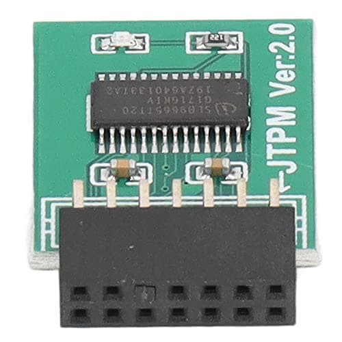 MSI TPM 2.0 Module Board for Win11 Green, Strong Encryption, 14 Pin LPC Interface, Compatible with PC