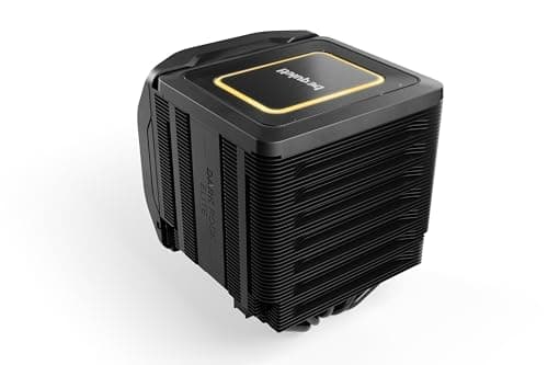 be quiet! Dark Rock Elite Air CPU Cooler | 2X Silent Wings 135mm PWM Fans | Speed Switch with 2 Modes | High-Performance Heat Pipes | Front Fan Rail System | Enhanced RAM Compatibility | BK037