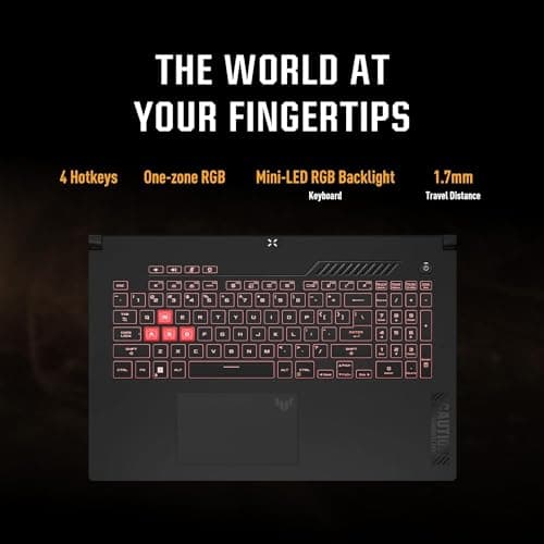 ASUS TUF F15 Gaming Laptop RTX 4070 - Intel Core i7-13620H - 15.6 FHD IPS Display - RGB BacklitRGB Backlit Keyboard - 64GB DDR5 RAM - 4TB PCIe SSD - Windows 11 - Thunderbolt4 - HDMI Cable