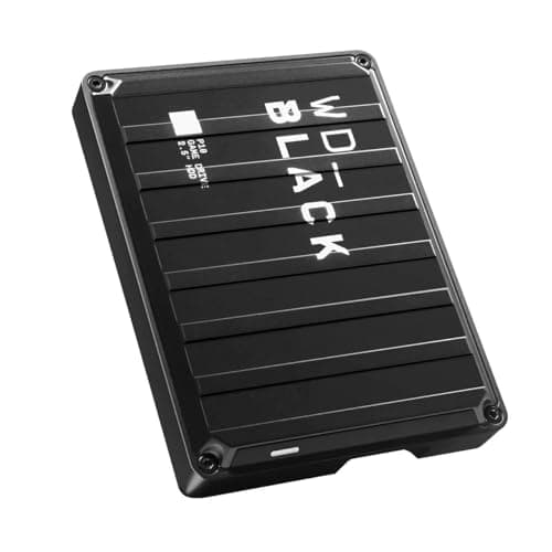 WD_BLACK 5TB P10 Game Drive, Portable External Hard Drive, Works with Playstation, Xbox, & PC - WDBA3A0050BBK-WESN