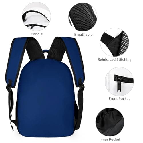 Custom Backpack For Kids Fashion Hockey City Skyline Design Personalized School Bag Best Hockey Fans Gift for Boy Girl