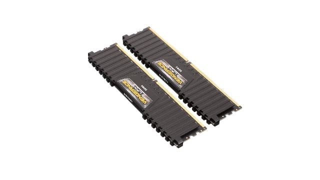 CORSAIR VENGEANCE LPX DDR4 RAM 32GB (2x16GB) 3600MHz CL18-22-22-42 1.35V Intel AMD Desktop Computer Memory - Black (CMK32GX4M2D3600C18)