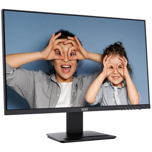 MSI PRO MP273U, IPS 3840 x 2160 (UHD) Computer Monitor, 4K, 60 Hz, Adaptive-Synch, HDMI, DisplayPort, 4ms (GTG), Black
