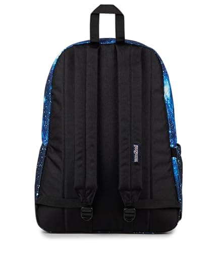 JanSport SuperBreak Plus Backpack with Padded 15-inch Laptop Sleeve and Integrated Bottle Pocket - Spacious and Durable Daypack for Work and Travel - Stellar Starfield