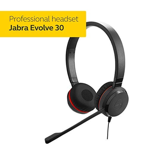 Jabra Evolve 30 II UC Stereo Wired Headset