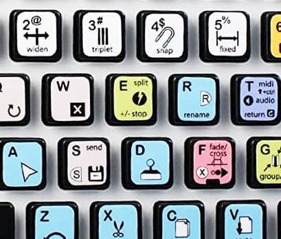 Ableton Live - Keyboard Shortcut Sticker