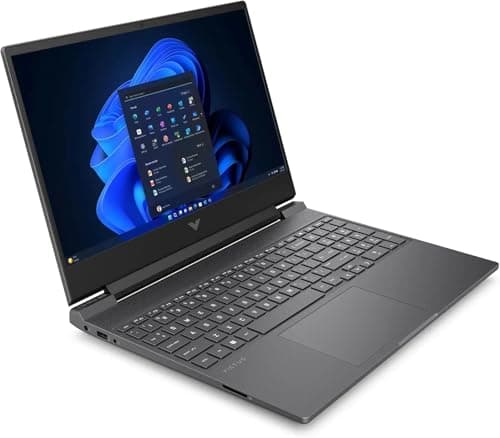 HP Victus 15 Gaming Laptop 15.6" FHD IPS 144Hz (AMD FreeSync Premium) AMD 6-core Ryzen 5 7535HS 16GB DDR5 512GB SSD Radeon RX 6550M (>RTX3050) Backlit USB-C Fast Charge Win11 w/ICP Accessory