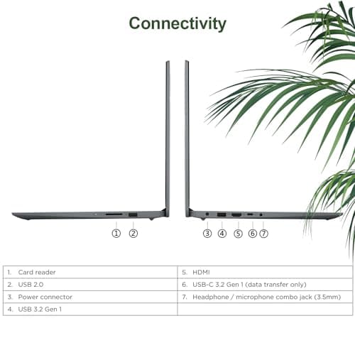 Lenovo IdeaPad 1 Home Laptop, 15.6" FHD Display, Intel Celeron Dual Core Processor, 12GB RAM, 384GB Storage(128GB eMMC + 256GB PCIe), 1 Yr Office 365, Wi-Fi 6, W11H, Additional 1 Yr ADP