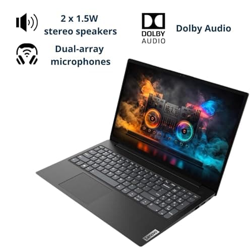 Lenovo V15 Business Laptop • 32GB RAM • 1TB SSD • Intel 4-core Processor • 15.6" FHD • Ethernet Port • HDMI • Windows 11 Pro • Sleek Design • Effortless Elegance