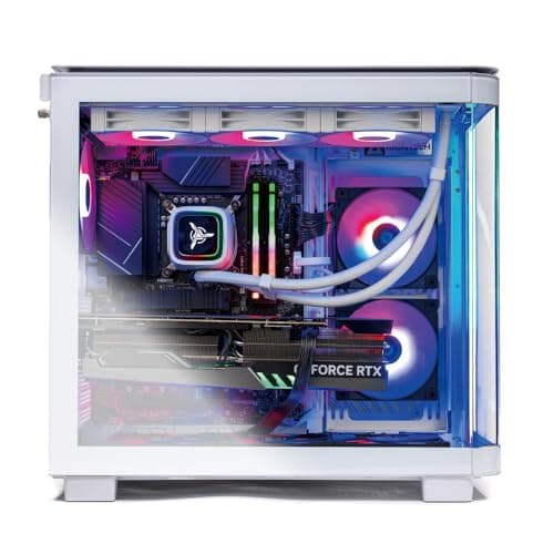 Skytech King 95 Gaming PC Desktop, Ryzen 7 9800X3D 4.7 GHz (5.2 GHz Turbo), AMD RX 7900XTX 24GB, X670 Board, 1TB Gen4 NVMe SSD, 32GB DDR5 RAM, 1000W Gold PSU, 360mm ARGB AIO, Wi-Fi, Win 11