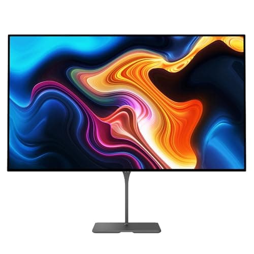 DOUGH Spectrum Black 32" ES07EFE 4K 240Hz Dual-Mode OLED with Gorilla Glass Monitor and Stand ES07D04 Bundle (Monitor with Stand)