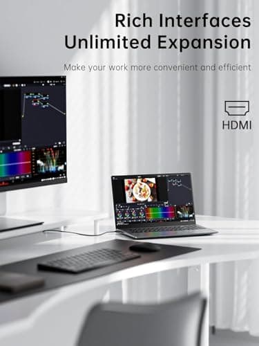 2025 Laptop Computer with Windows 11, Intel N150 Quad-Core Processor 16GB DDR4 RAM 512GB SSD, 15.6" FHD IPS Display, WIFI,5000mAh Battery,USB3.2 Gen1,Portable Laptops for Business Office Student