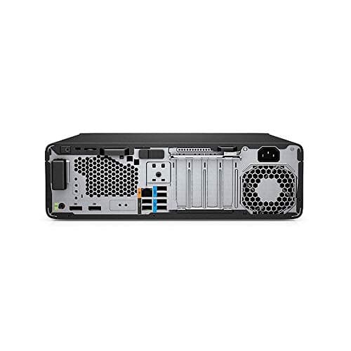 HP Z2 G5 SFF Trading Computer Bundle with Intel Core i7 8-Core up to 4.8GHz, 16GB DDR4-2933, 512GB SSD, Quadro P1000 GPU, Win 10, Z43 UHD 43 Inch Monitor, Keyboard, Gel Pads