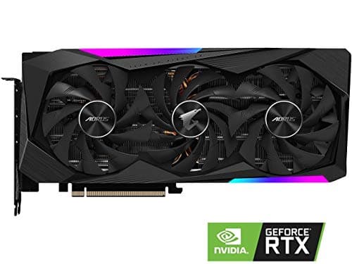 GIGABYTE AORUS GeForce RTX 3070 Master 8G Graphics Card, 3X WINDFORCE Fans, 8GB 256-bit GDDR6, GV-N3070AORUS M-8GD Video Card