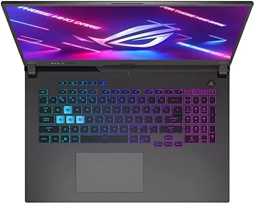 ASUS ROG Strix G17 Gaming Laptop, 17.3" 144 Hz FHD IPS, NVIDIA GeForce RTX 3060, AMD Ryzen 7 4800H, RGB Keyboard, VR-Ready, WiFi6, Bluetooth 5.1, USB-C, HDMI, Win 10, Gray (32GB RAM | 2TB PCIe SSD)