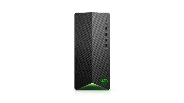 HP Pavilion Gaming Desktop, NVIDIA GeForce GTX 1650 SUPER, Intel Core i3-10100, 8 GB DDR4 RAM, 256 GB PCIe NVMe SSD, Windows 11, USB Mouse and Keyboard, Compact Tower Design (TG01-1022, 2020)
