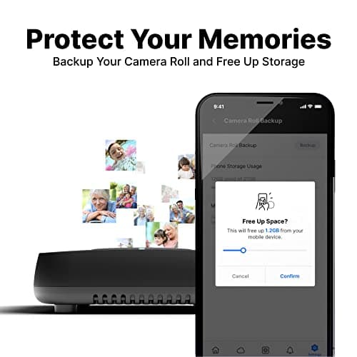 Smart Personal Cloud Storage Device Data and Media Files, Built-in 512GB High-Speed SSD with USB Storage, Plex and Home Assistant/iOS/Android/Windows/Mac Compatible