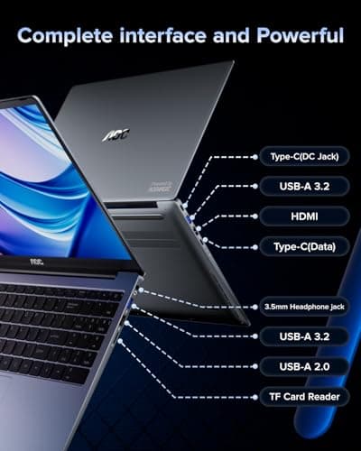 Laptop Computer 16GB RAM 512GB SSD Work Laptops 15.6 Inch FHD Screen Premium Laptop (Up to 3.6GHz) Windows 11 Laptop Computer, Light&Thin, Metal Shell, Webcam, Type-C, USB3.2