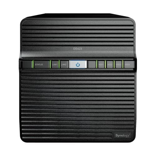 Synology 4-Bay DiskStation DS423 (Diskless) Black