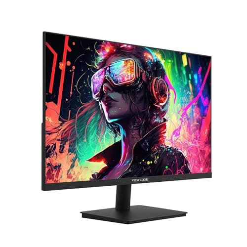 Gaming Monitor 27 inch 180hz (Supports 144hz/165hz) 1ms, 110% sRGB with HDR 10 | 1080p IPS Screen, DP HDMI, Built-in Speakers, Support Freesync and Wall Mount