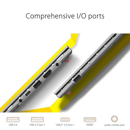 ASUS Vivobook Go 15.6” Slim Laptop, AMD Ryzen 5 7520U, 8GB, 512GB, Windows 11 Home, Cool Silver, Military Grade Durability, Fast Charging, Webcam Shield, E1504FA-AS54