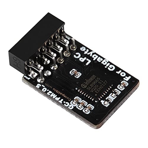 TPM2.0 Module LPC 12Pin Module with Infineon SLB9665 for Gigabyte Motherboard Compatible with GC-TPM2.0_S