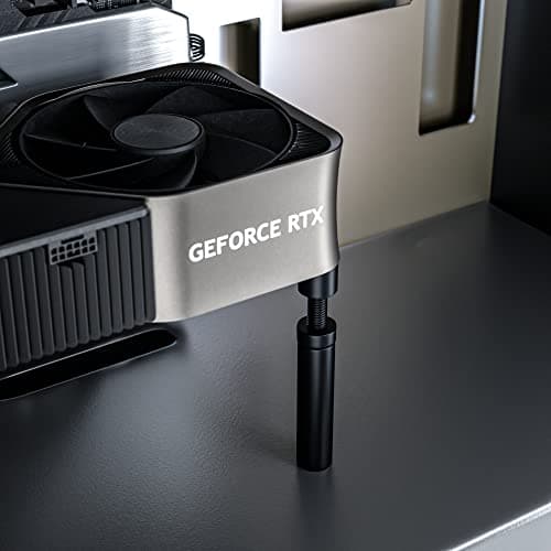 Graphics Card GPU Brace Support, Video Card Sag Holder Bracket, GPU Stand (L, 74-120mm)
