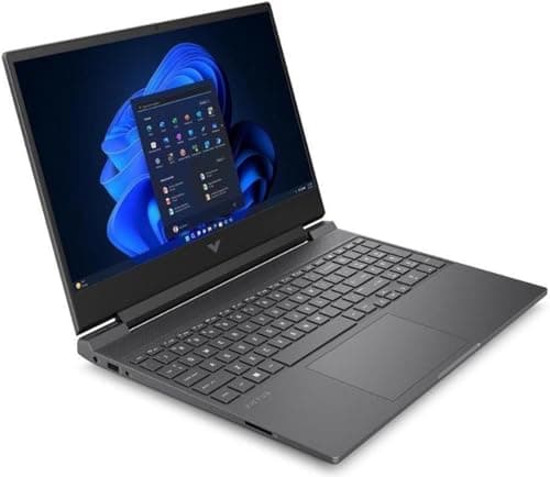 HP Victus 15.6" FHD 144HZ Gaming Laptop | AMD Ryzen 5-7535HS (Beat i7-11800H) | AMD Radeon RX 6550M|Backlit Keyboard| 8GB RAM DDR5 | 512GB SSD | Windows 11 Home | Bundle with USB 3.0 Hub