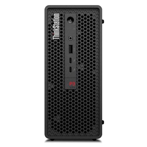 Lenovo ThinkStation P3 SFF i7, 64GB RAM, 1TB SSD, Windows 11 Pro, RTX A2000 12GB Bundled with ThinkVision T34w 34” Curved 2K UWQHD, MK650 Wireless Keyboard & Mouse, Gel Mouse & Wrist Pad