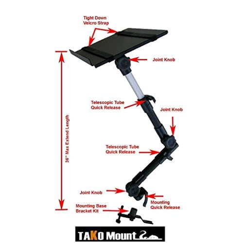 AA-Products T-70N Notebook/Laptop/Netbook Computer Mount Holder Stand for Trucks-Vans-Cars-SUVs