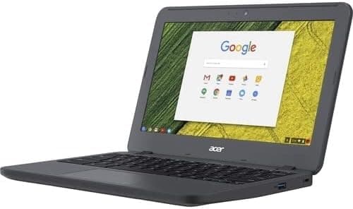 Acer Chromebook 11 N7 C731 11.6" 4GB 16GB eMMC Celeron® N3060 1.6GHz ChromeOS, Black (Renewed)