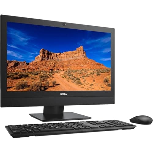 Dell OptiPlex 5250 All in One Desktop PC, 21.5in AIO Computer, Core G4560, 8GB RAM, 256GB SSD, WiFi, Bluetooth, Keyboard, Win11 pro(Renewed)