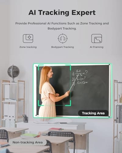 OBSBOT Tiny SE 1080P 100FPS Webcam for PC, AI Tracking PTZ Streaming Camera with 1/2.8" Sensor, Gesture Control, Dual ISO, Staggered HDR, Web Camera for Desktop Computer, Laptop, Meeting, Video Calls
