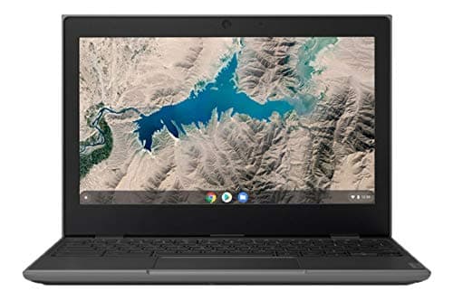 Lenovo 100E Chromebook 2ND Gen Laptop, 11.6" HD (1366 X 768) Display, MediaTek MT8173C Processor, 4GB LPDDR3 RAM, 16GB eMMC TLC SSD, Powervr GX6250, Chrome OS, 81QB000AUS, Black
