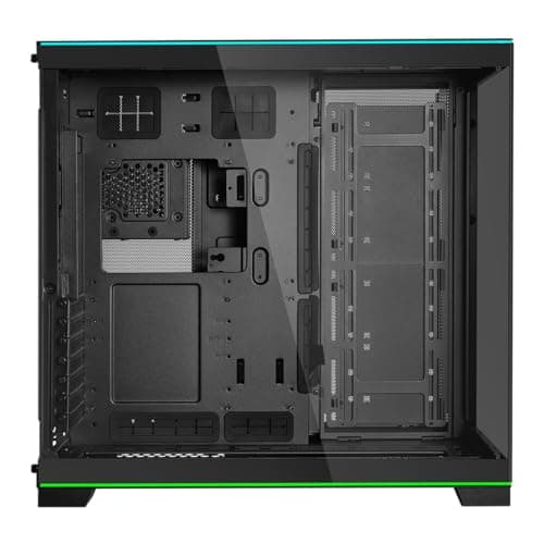 Lian Li O11D EVO RGB E-ATX gaming dual chamber case - ARGB lighting strips - Up to 420mm radiator - Cable management - Front and side tempered glass panels - Reversible chassis (O11DERGBX.US)